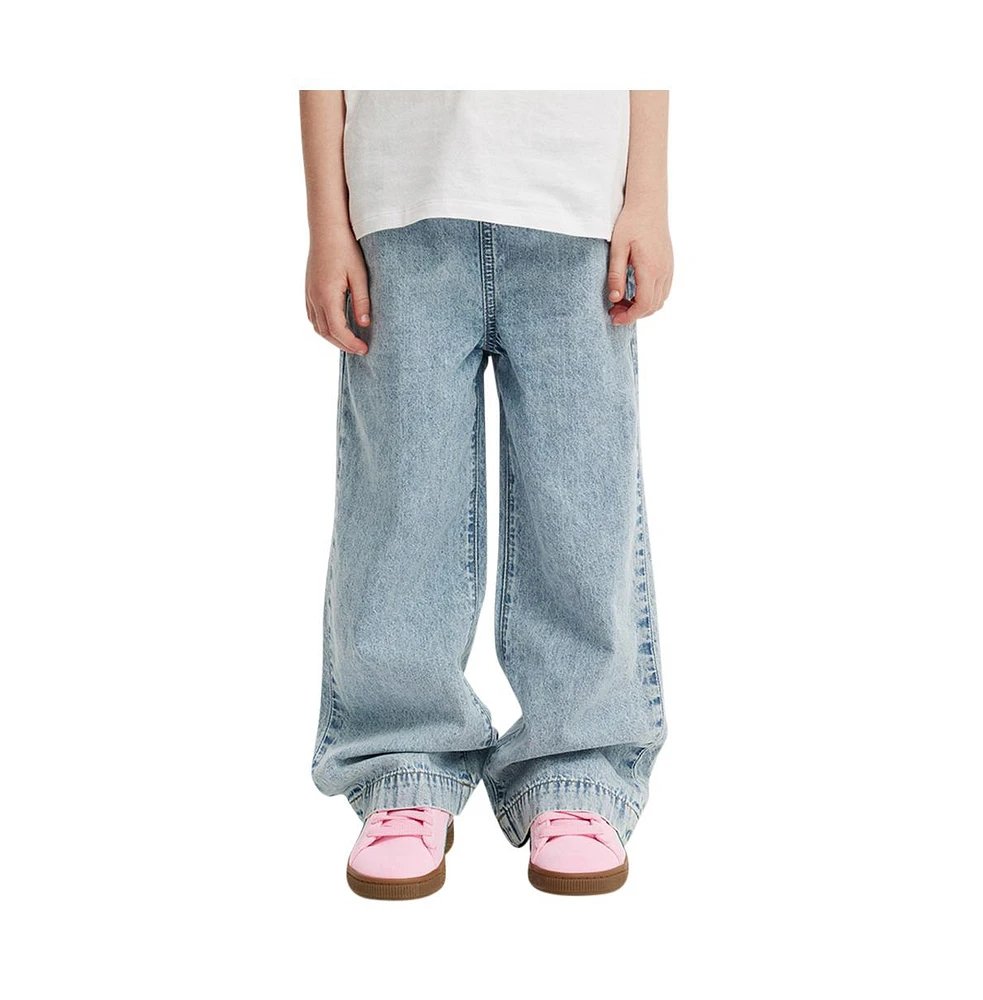 Cotton On Little Girls Little/Big Kirsty Wide Leg Jean