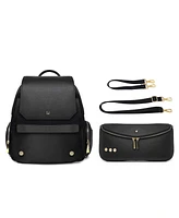 Zoe 13" Laptop Backpack with Detachable Clutch