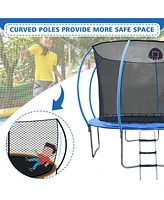 10FT Trampoline with Enclosure