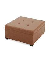 Carlsbad Pu Storage Ottoman
