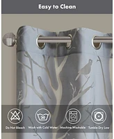 Madison Park Averil Grommet Top Sheer Window Curtain, sheer Curtain