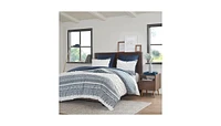 Streamdale Furniture 3 Piece Cotton Duvet Cover Set with Chenille Tufting