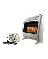 Mr. Heater Vent Free 30,000 Btu Radiant Propane Heater with Fan Blower