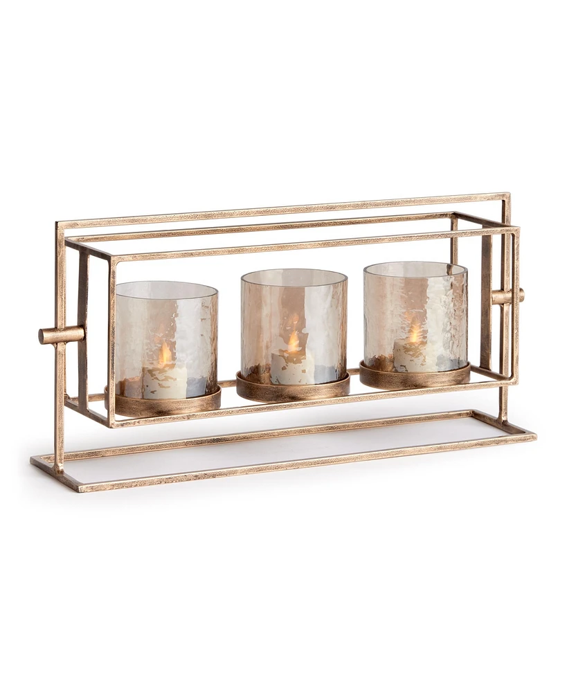 Napa Home & Garden Wesley 3-Candle Hurricane