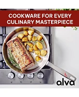 Alva Maestro 5-Ply Stainless Steel Frying Pan 11"