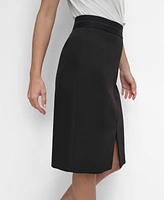 Dkny Women's Front-Slit Pencil Skirt