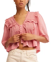 Free People Women's Luna Cropped Top