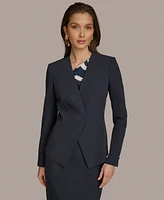 Donna Karan New York Women's Collarless One-Button Blazer