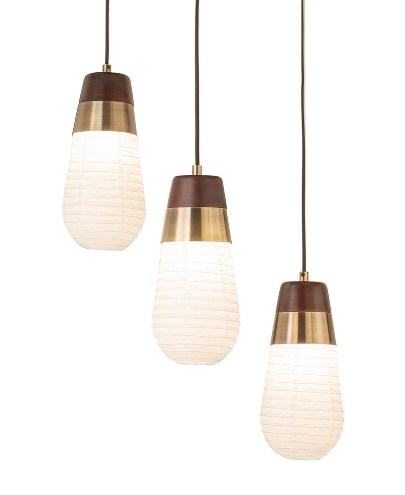 Nova of California Sunset 3 Light Pendant Light