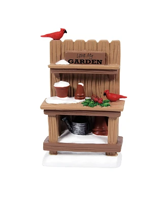 Department 56 Potter Bench Birdies Village Accessory