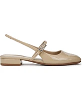 Franco Sarto Women's Destin Square Toe Mary Jane Slingback Flats