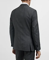 Mango Men's Eu Slim-Fit Virgin Wool Suit Jacket