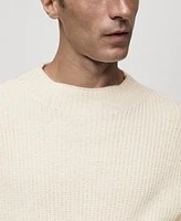 Mango Men's Knit Cotton Sweater