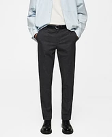 Mango Men's Tapered-Fit Striped Pants