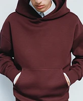 Mango Men's Relaxed-Fit Hooded Sweatshirt