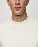 Mango Men's Knit Cotton Sweater