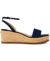 Lauren Ralph Women's Leona Espadrille Platform Wedge Sandals