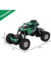 Slickblue Waterproof 1:18 Rc Off-Road Car - 2.4GHz Remote Control Rock Crawler Truck for Kids