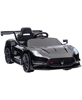 Qaba Maserati GT2 Licensed 12V Ride On Car w/ Shock-Absorbers,