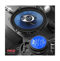 Pyle 5x7"/6x8" 300W 3-Way Car Speakers - Oem Fit (PL573BL)