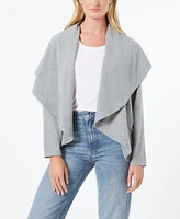 Cable & Gauge Women's Soft Plush Open Front Cardigan