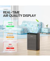 Morento MR5866 Smart Hepa Air Purifier Up to 1290 Sq Ft with Pm 2.5 Display Air Quality Monitor