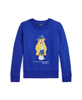 Polo Ralph Lauren Big Girls Bear Fleece Sweatshirt