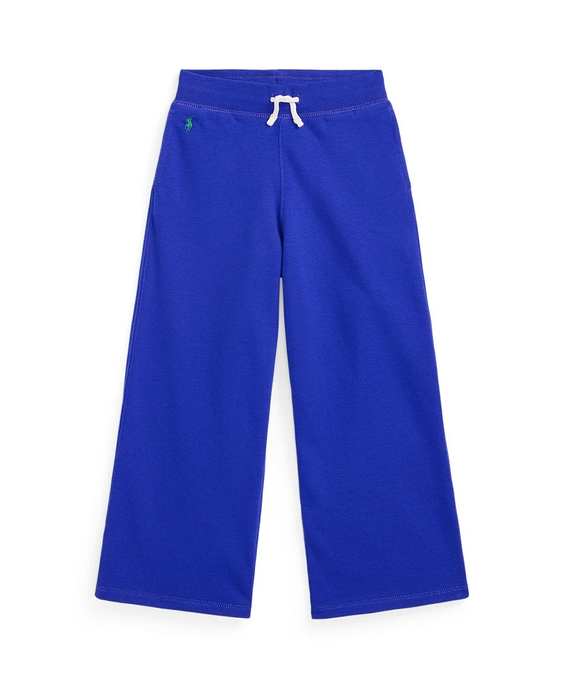 Polo Ralph Lauren Toddler and Little Girls French Terry Wide-Leg Sweatpants