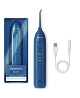 AquaSonic Icon Electric Water Flosser - Rechargeable, Included Jet Tip, Charging Cord