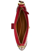 Coach Originals Cherry Print Leather Hamptons Hobo Bag