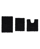 Home Weavers Bell Flower -Pc. Bath Rug Set