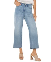 Liverpool Los Angeles Women's Stride Cropped Wide-Leg Jeans