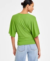 I.n.c. International Concepts Women's V-Neck Dolman-Sleeve Top, Exclusively at Macy's