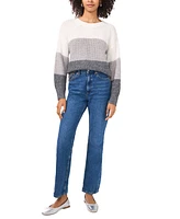 Vince Camuto Women's Colorblocked Crewneck Sweater