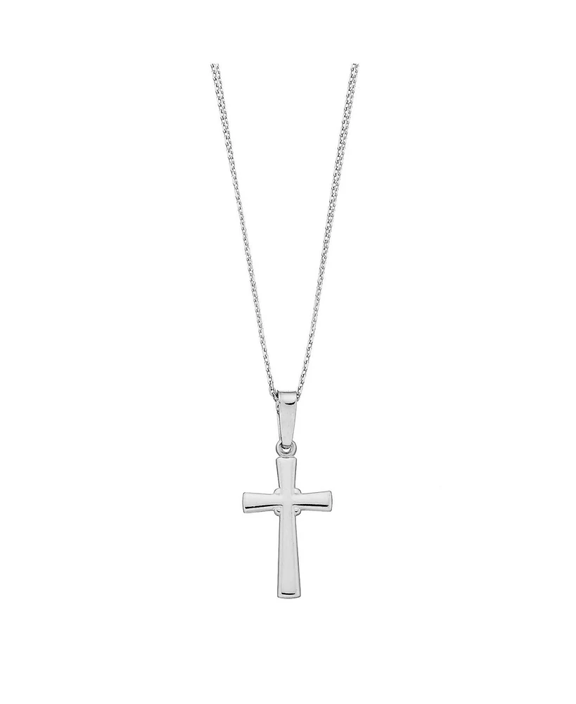 Simona Sterling Silver Cross Pendant