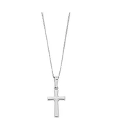 Simona Sterling Silver Cross Pendant