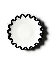 Coton Colors Arabesque Scallop Pasta Bowl