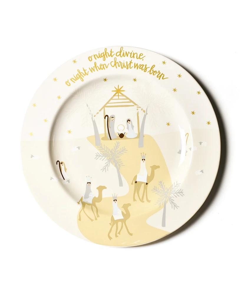 Coton Colors O Holy Night Round Platter