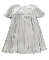 Nannette Toddler & Little Girls Metallic Satin Dress