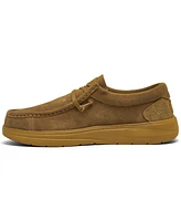 Hey Dude Men's Wally Comf Suede Casual Sneakers from Finish Line