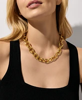 Michael Kors 14K Gold-Plated Brass Statement Chain Necklace