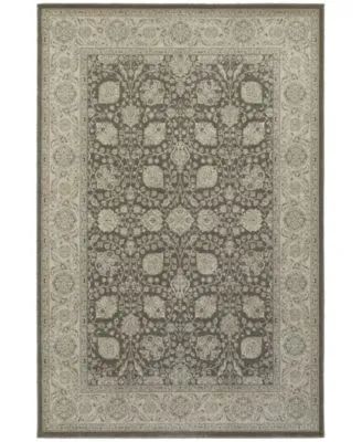 Jhb Design Tidewater Tabriz Brown Ivory Area Rugs