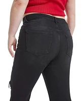 Bayeas Plus Lauren High Rise Flare Jeans