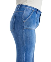 Bayeas Plus Jess High Rise Relaxed Straight Jeans