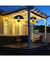 Skonyon 1500W Electric Patio Heater with IPX4 Waterproof