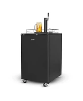 Commercial Cool 6 Cubic Feet cu. ft. Single Tap Freestanding Kegerator with Adjustable Temperature