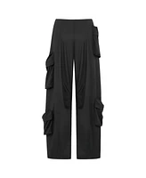 Nocturne Women's Pants with Cargo Pockets