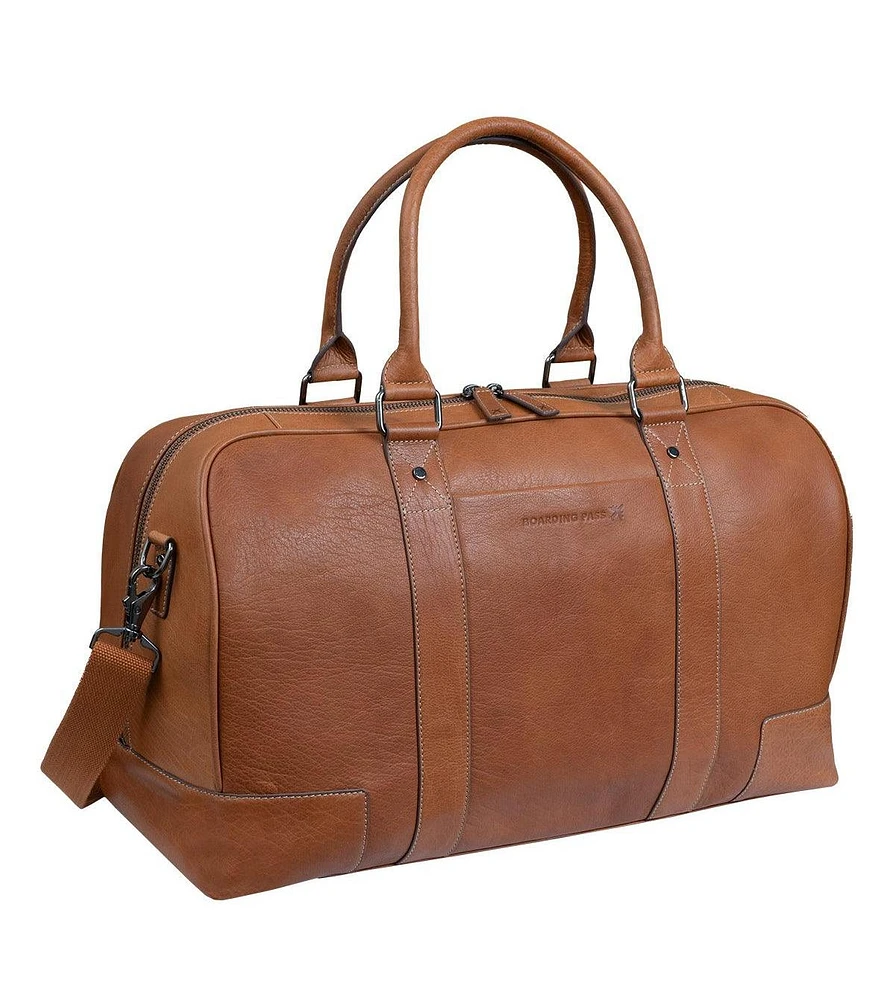 Boarding Pass The Navigator 21" Veg-Tanned Genuine Leather Weekender