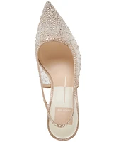 Dolce Vita Women's Kaye Crystal Embellished Pointed-Toe Pumps