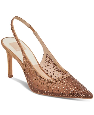 Dolce Vita Women's Kaye Crystal Embellished Pointed-Toe Pumps